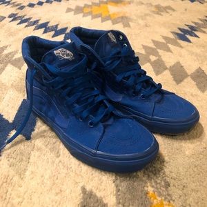 Dark Blue High top Vans